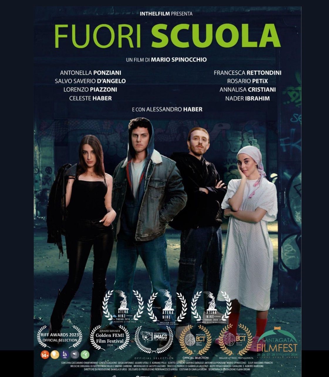 Premio Distribuzione “Atena Nike” al film “Fuori Scuola” #adessonews