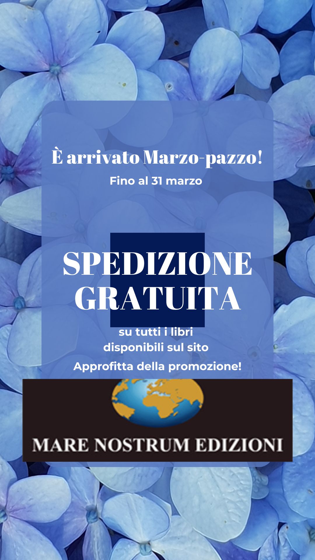 Promo Marzo spedizione gratuita su tutti i libri